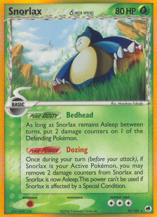 Snorlax δ (English)