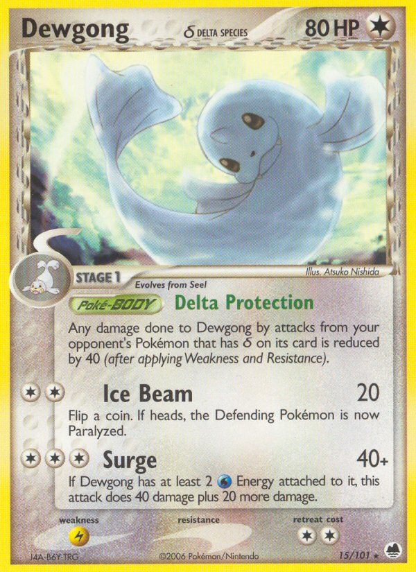 Dewgong δ (English)