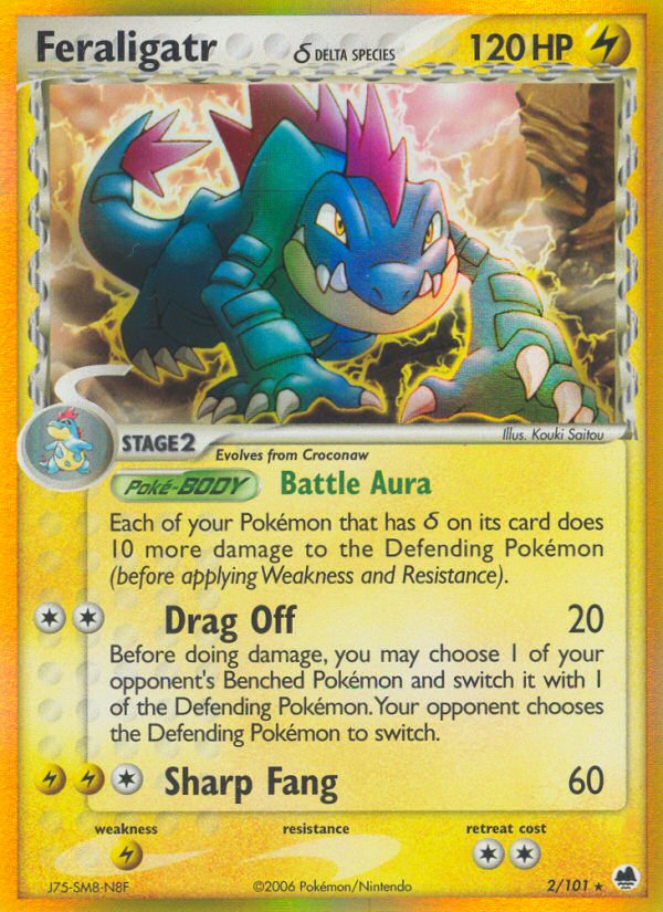 Feraligatr δ (English)