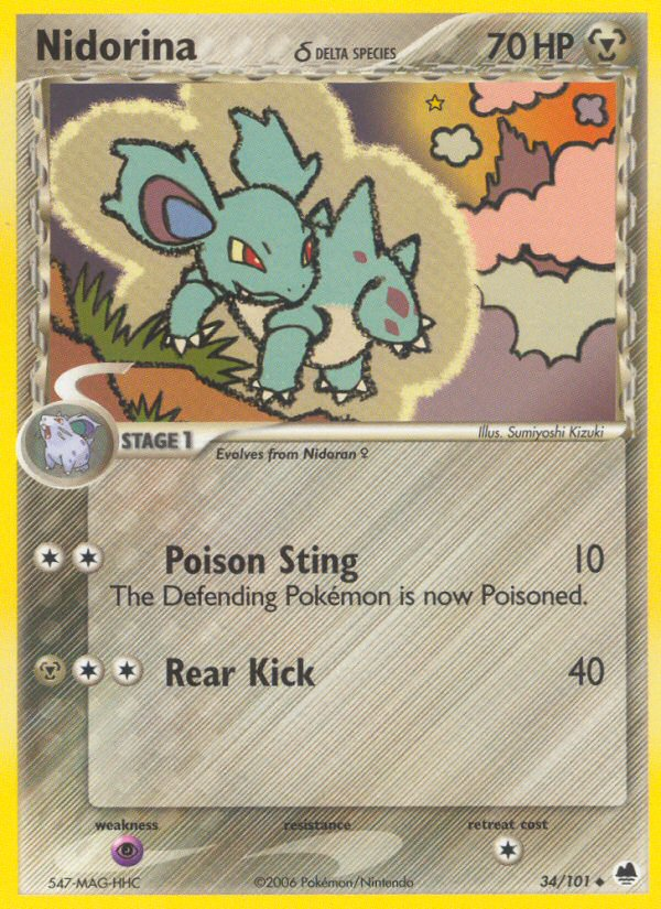 Nidorina δ (English)