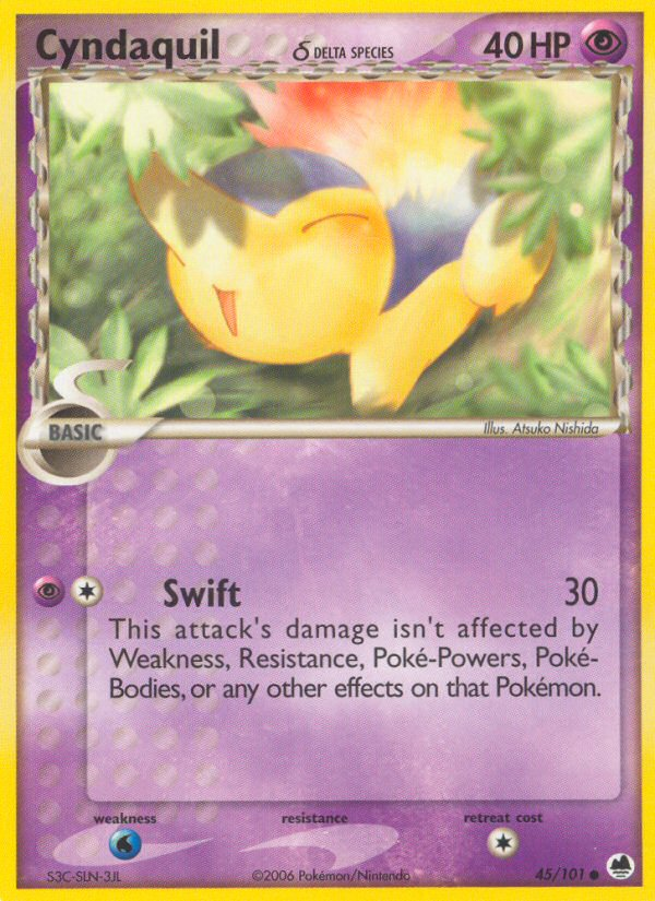 Cyndaquil δ (English)