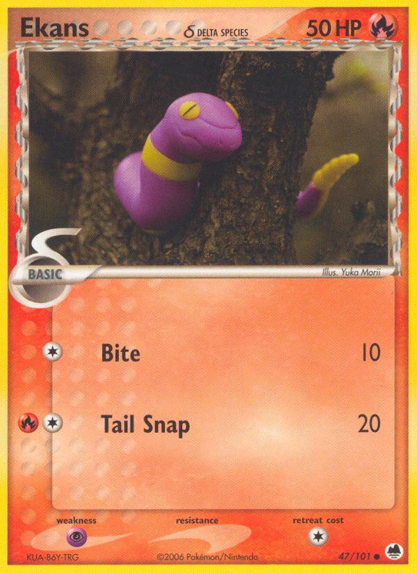 Ekans δ (English)