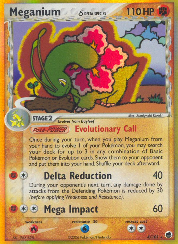 Meganium δ (English)