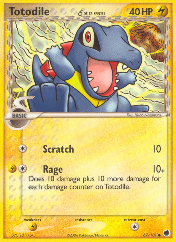 Totodile δ (English)