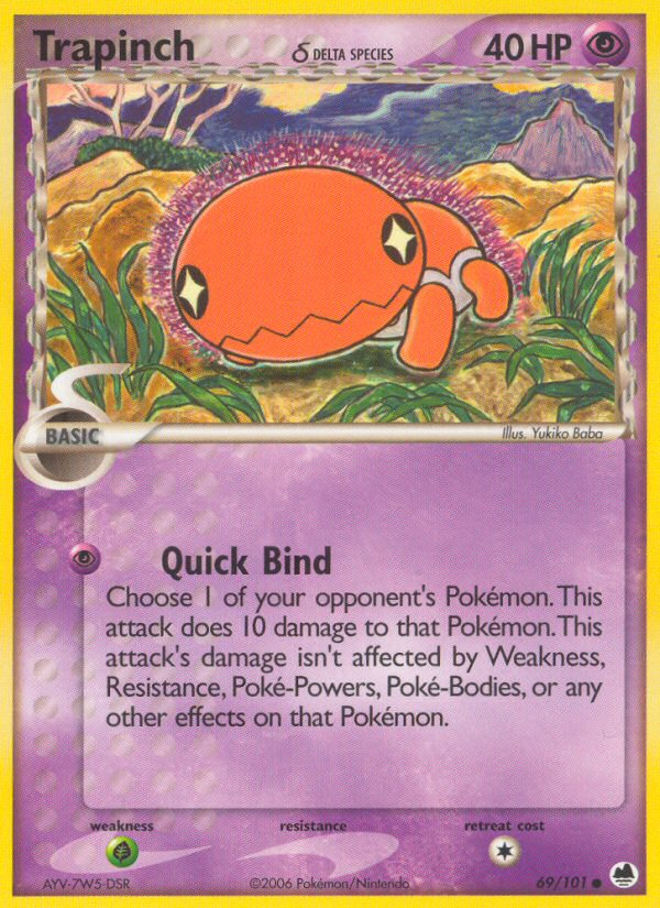 Trapinch δ (English)