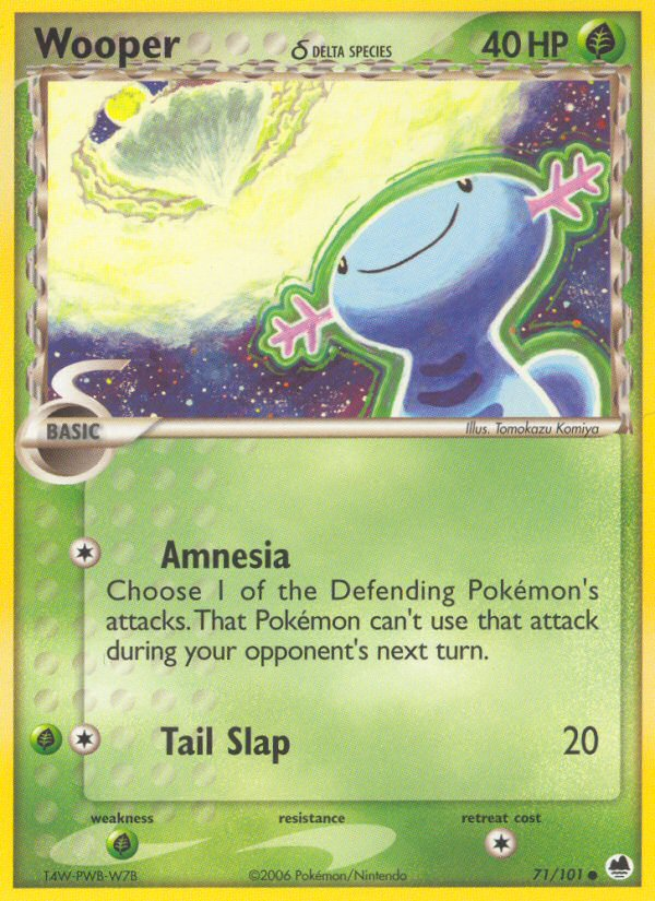 Wooper δ (English)