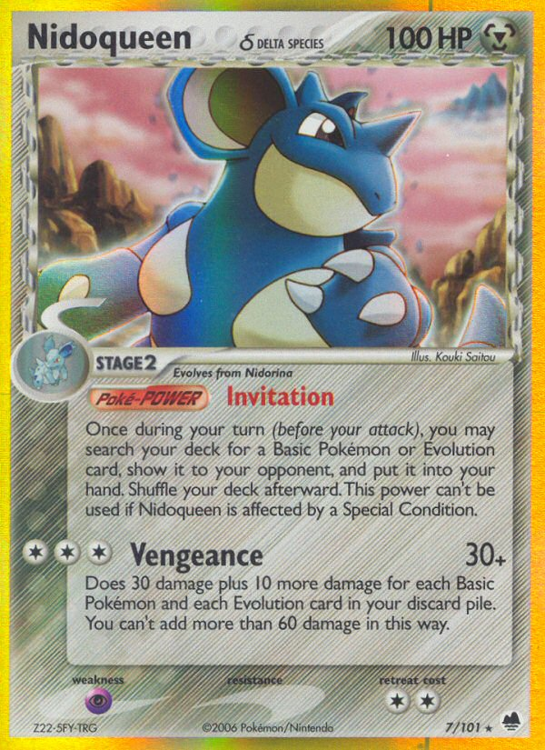 Nidoqueen δ (English)