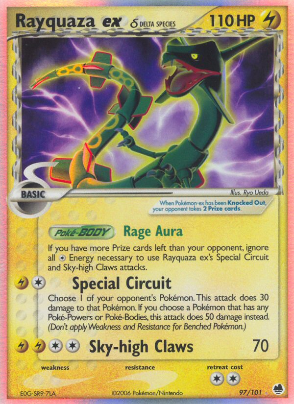 Rayquaza ex δ (English)