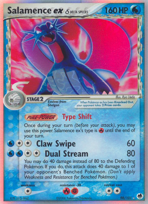 Salamence ex δ (English)