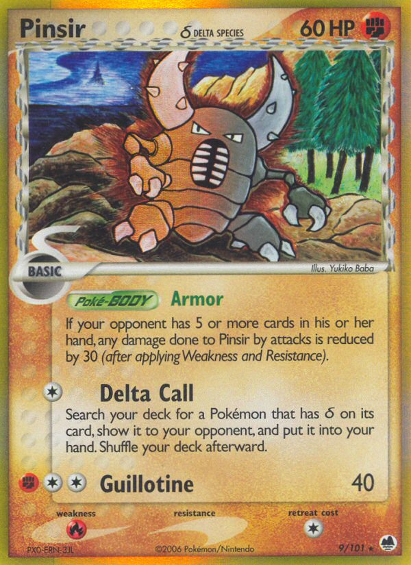 Pinsir δ (English)