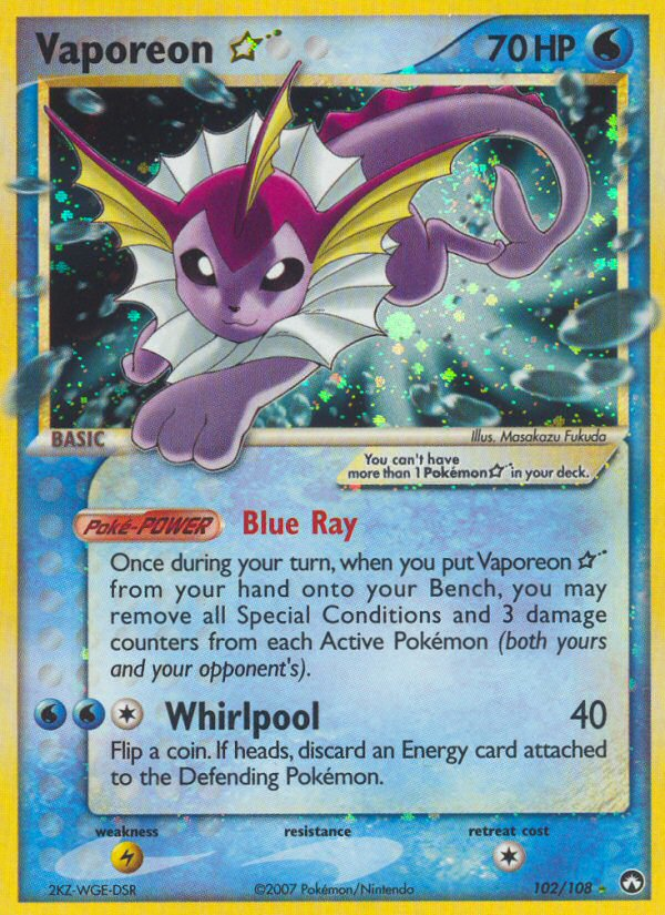 Vaporeon ★ (English)