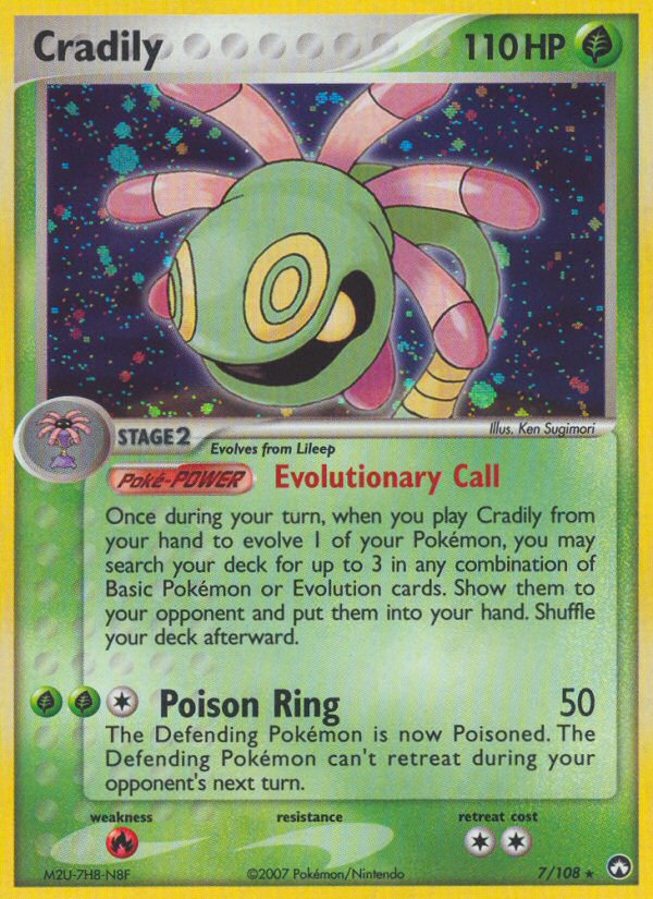 Cradily (English)