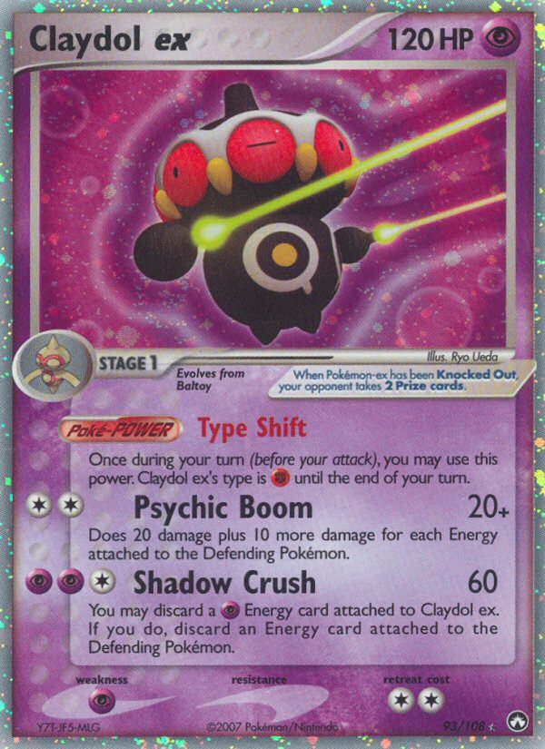 Claydol ex (English)