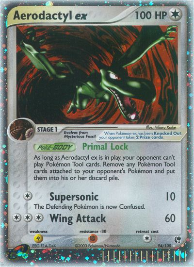 Aerodactyl ex (English)
