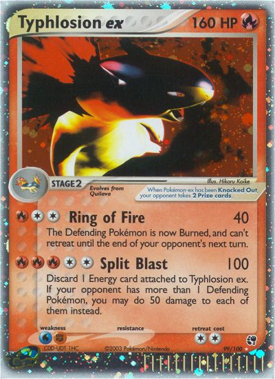 Typhlosion ex (English)