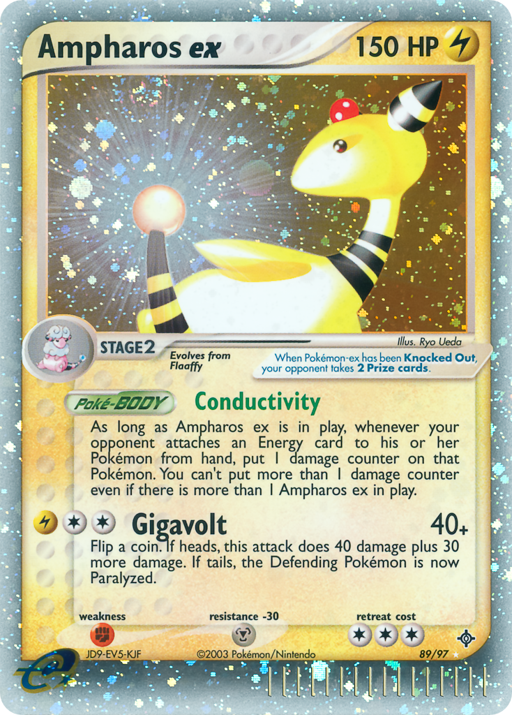 Ampharos ex (English)