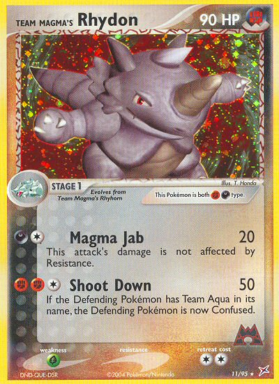 Team Magma's Rhydon (English)