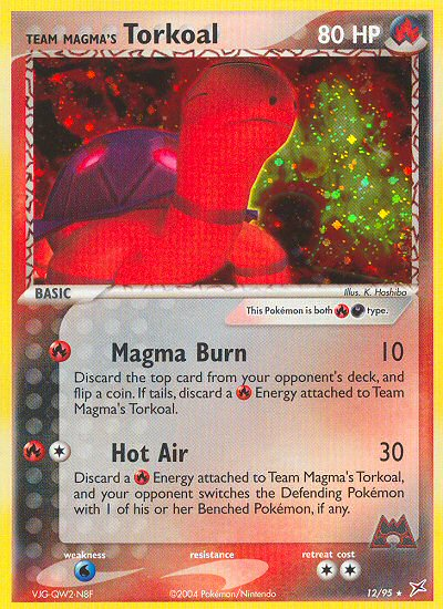Team Magma's Torkoal (English)