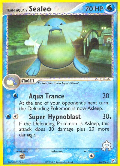 Team Aqua's Sealeo (English)