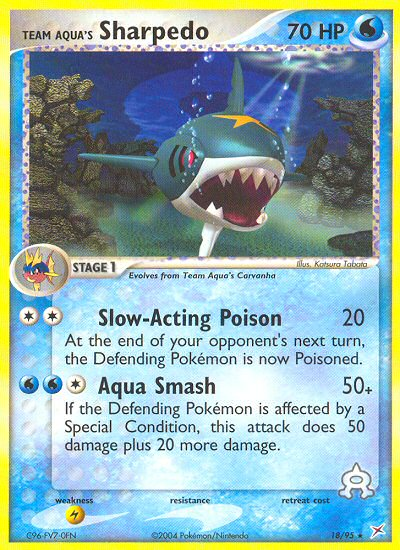 Team Aqua's Sharpedo (English)