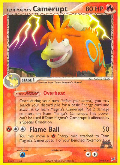 Team Magma's Camerupt (English)
