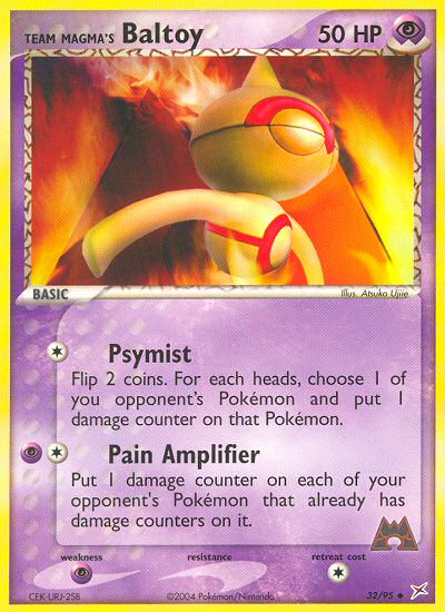 Team Magma's Baltoy (English)