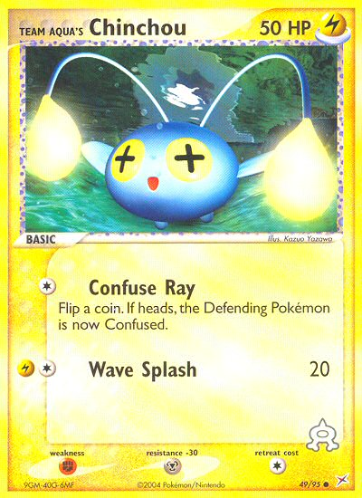 Team Aqua's Chinchou (English)