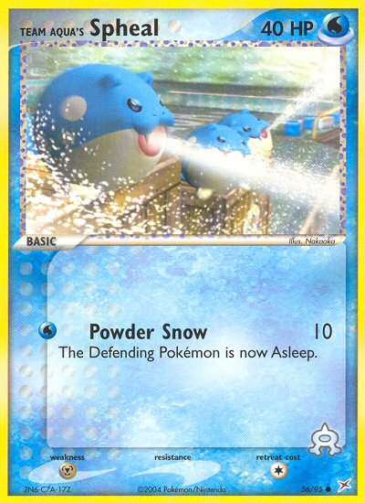 Team Aqua's Spheal (English)