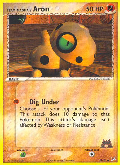 Team Magma's Aron (English)