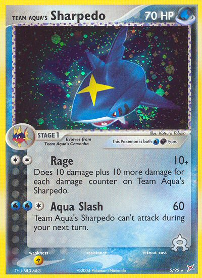 Team Aqua's Sharpedo (English)