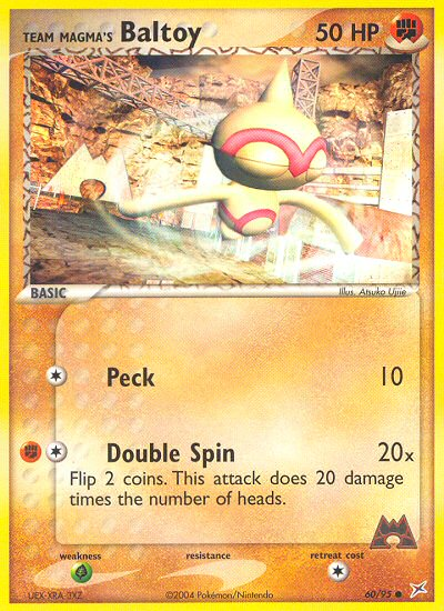 Team Magma's Baltoy (English)