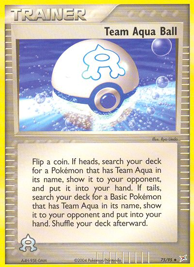 Team Aqua Ball (English)
