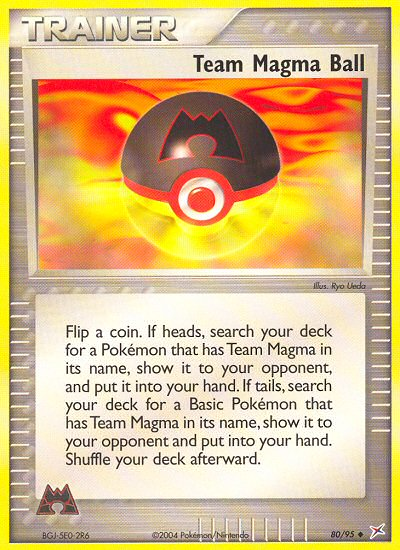 Team Magma Ball (English)