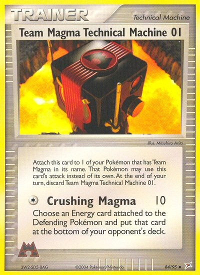 Team Magma Technical Machine 01 (English)