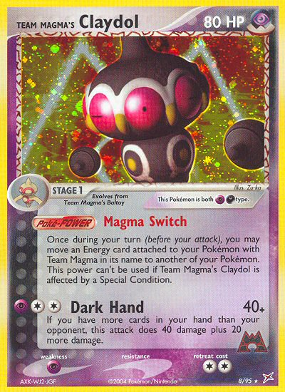 Team Magma's Claydol (English)