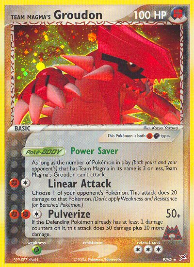 Team Magma's Groudon (English)