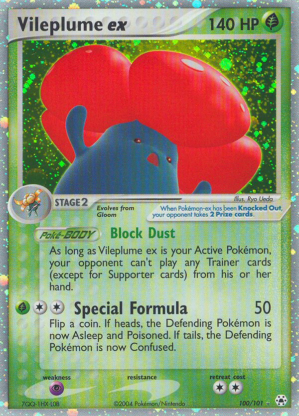 Vileplume ex (English)
