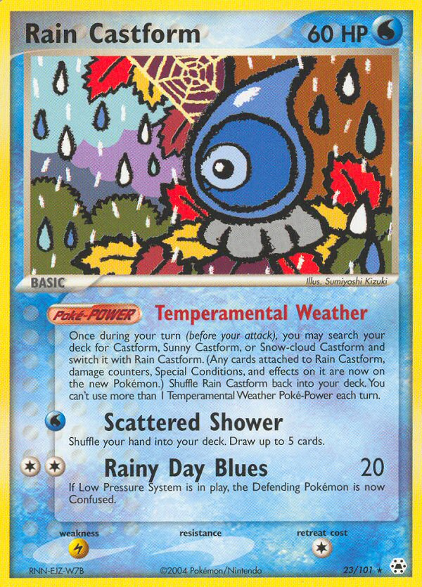 Rain Castform (English)