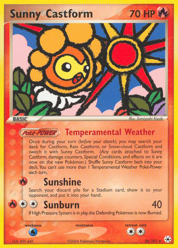 Sunny Castform (English)