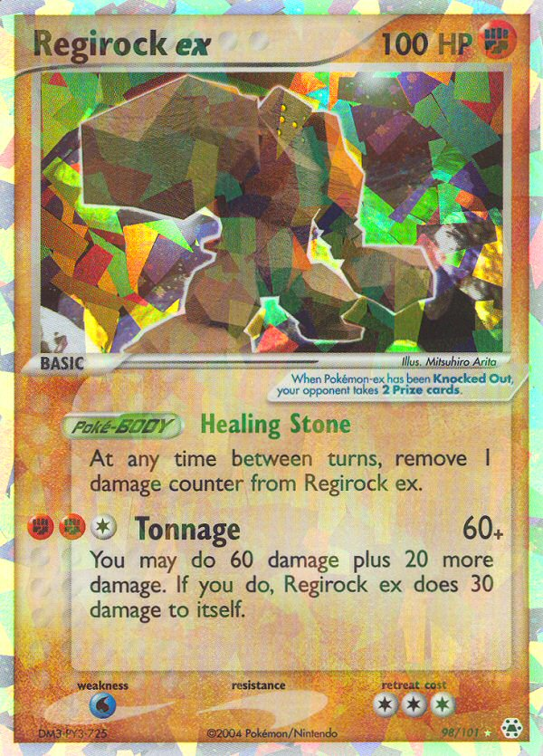 Regirock ex (English)