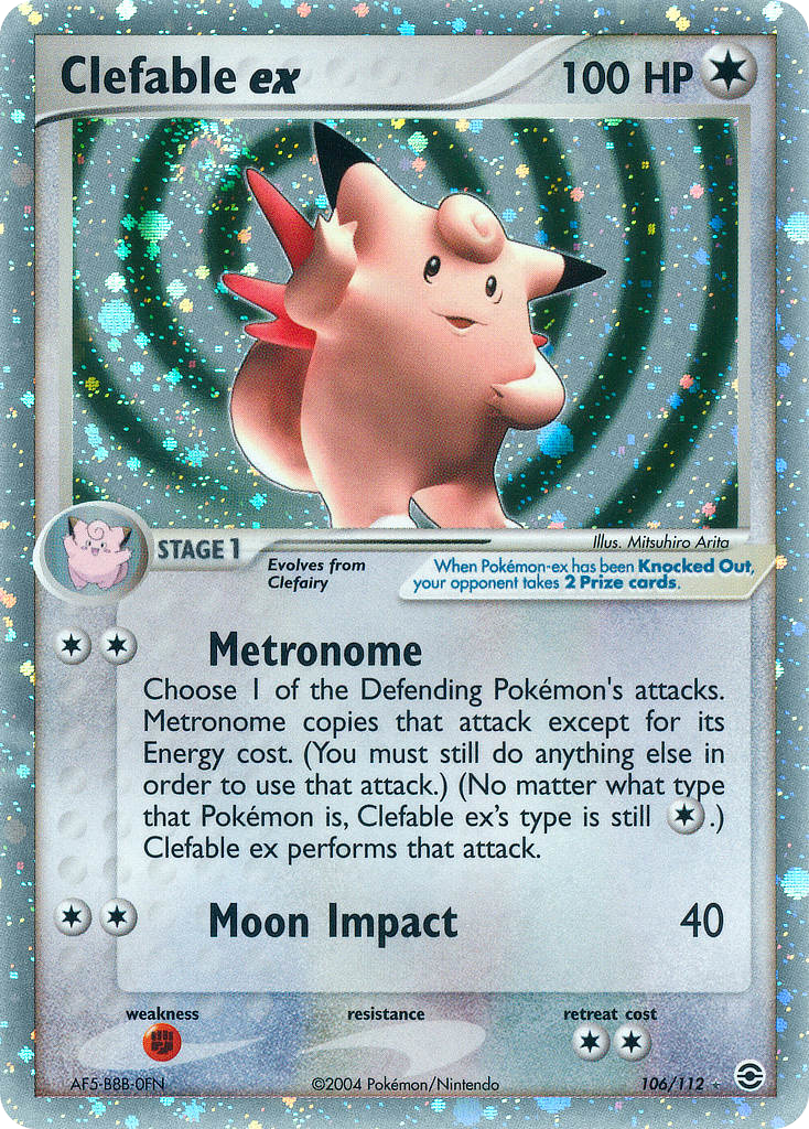 Clefable ex (English)