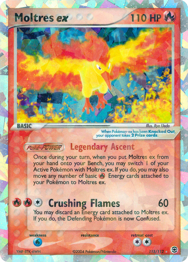 Moltres ex (HR) (English)