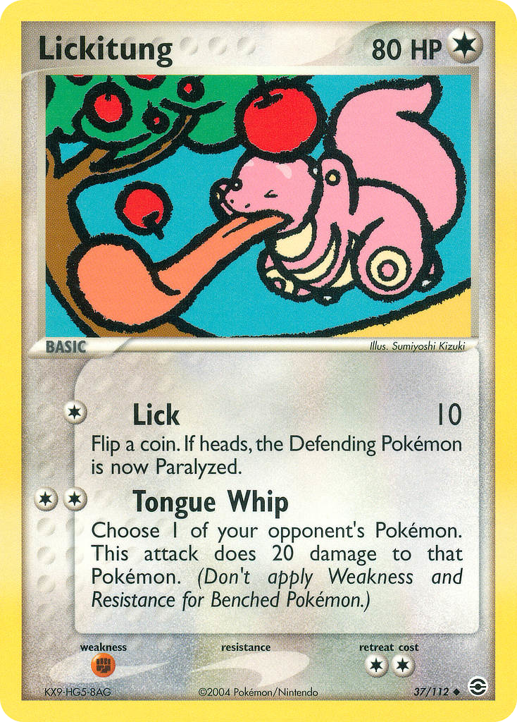 Lickitung (English)