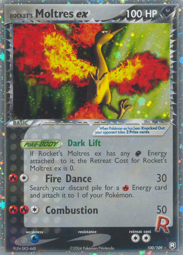 Rocket's Moltres ex (English)