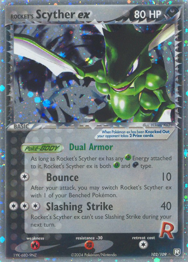 Rocket's Scyther ex (English)