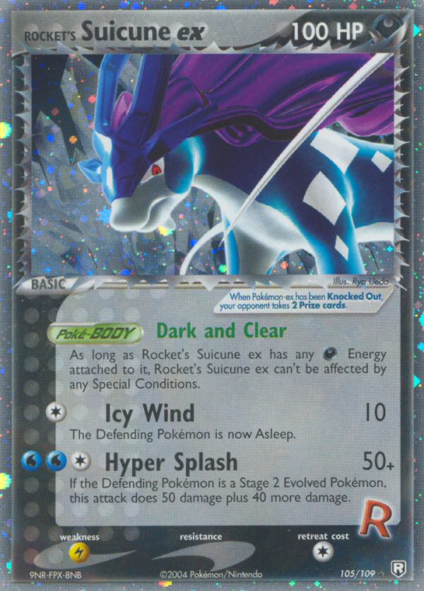 Rocket's Suicune ex (English)