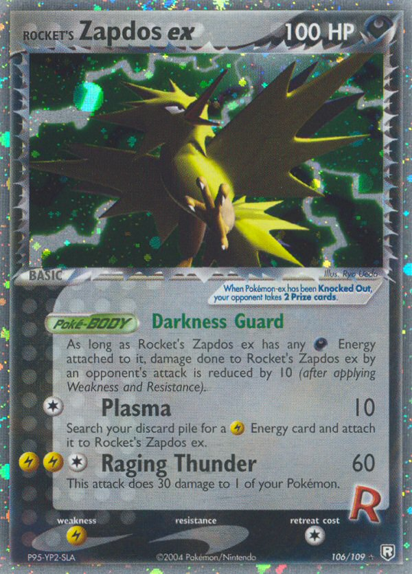 Rocket's Zapdos ex (English)