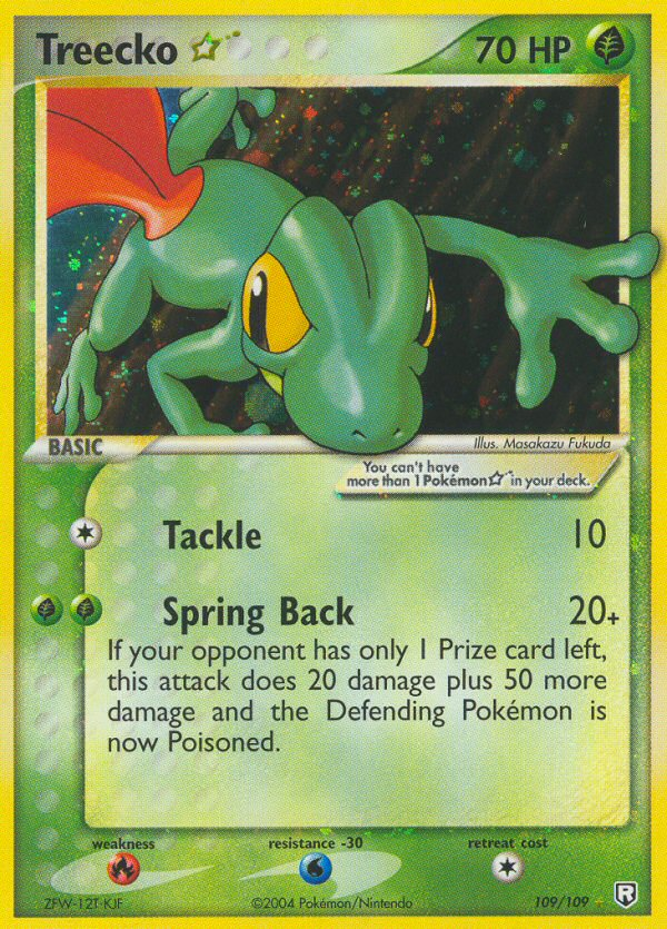 Treecko ★ (English)
