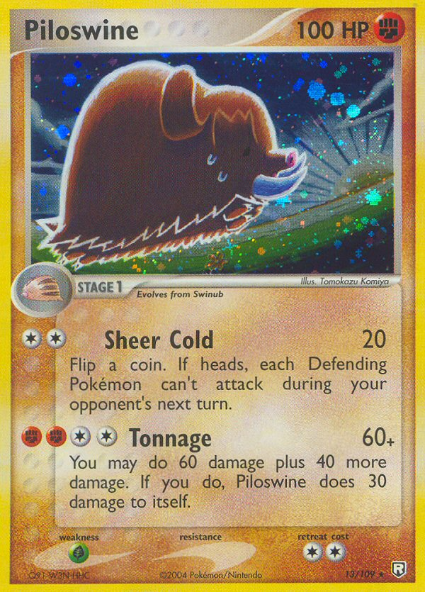 Piloswine (English)