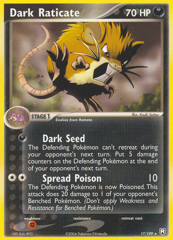 Dark Raticate (English)